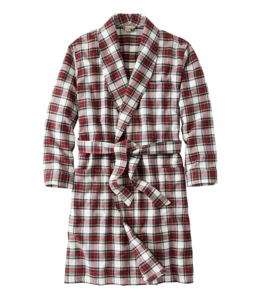 Men's Scotch Plaid Flannel Robe | L.L.Bean