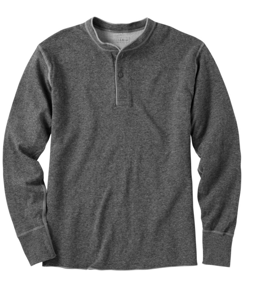 Men's Two-Layer River Driver's Shirt®, Traditional Fit Henley