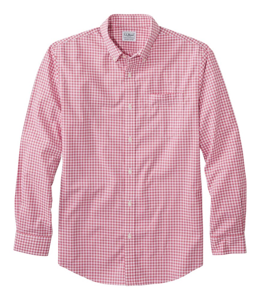 Men's Wrinkle-Free Kennebunk Sport Shirt, Slightly Fitted Check