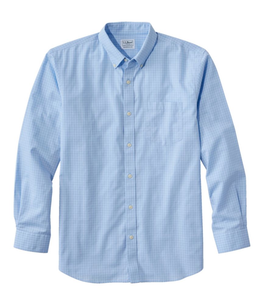 Men's Wrinkle-Free Kennebunk Sport Shirt, Traditional Fit Check