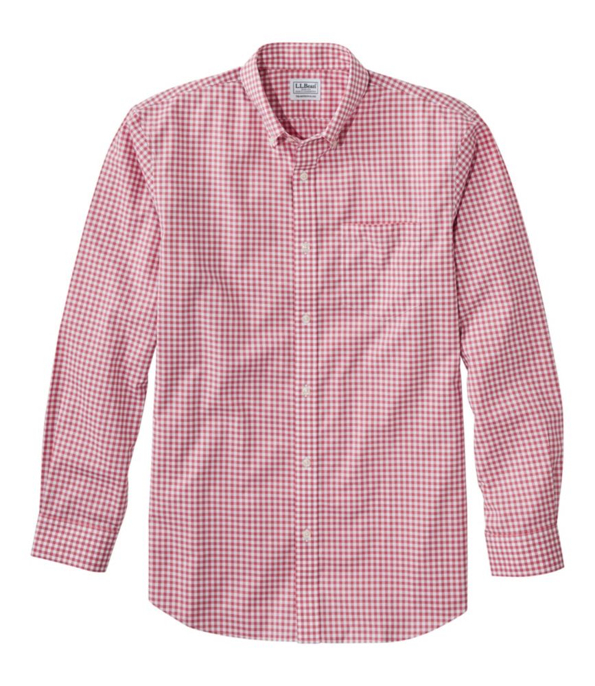 Men's Wrinkle-Free Kennebunk Sport Shirt, Traditional Fit Check