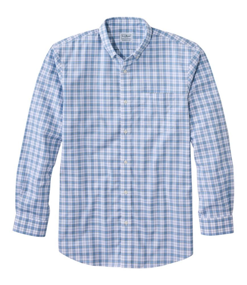 Men's Wrinkle-Free Kennebunk Sport Shirt, Traditional Fit Check
