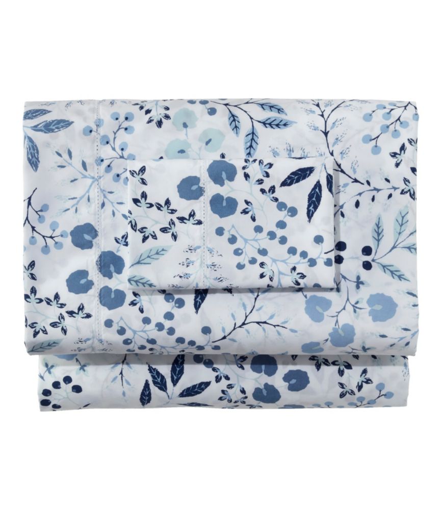 280-Thread-Count Pima Cotton Percale Sheet Set, Print