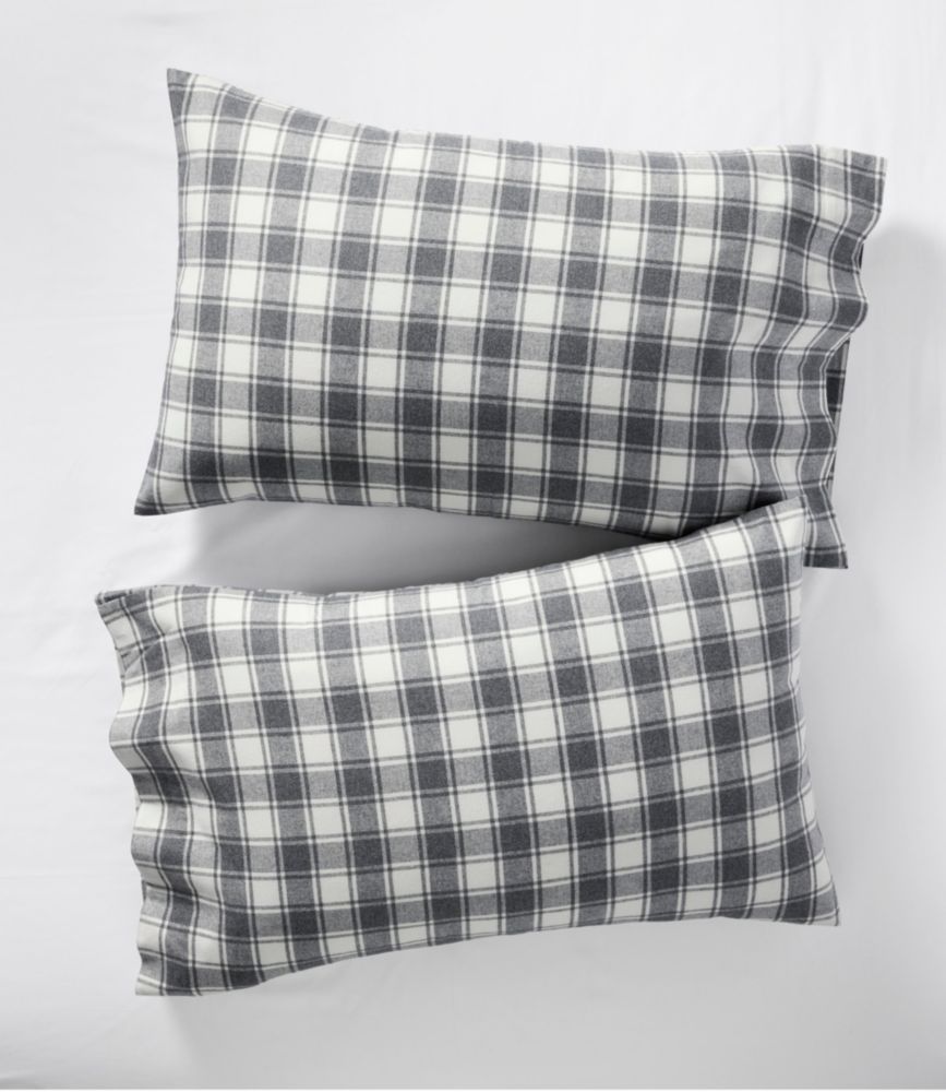 Ultrasoft Comfort Flannel Pillowcases, Check Set of Two