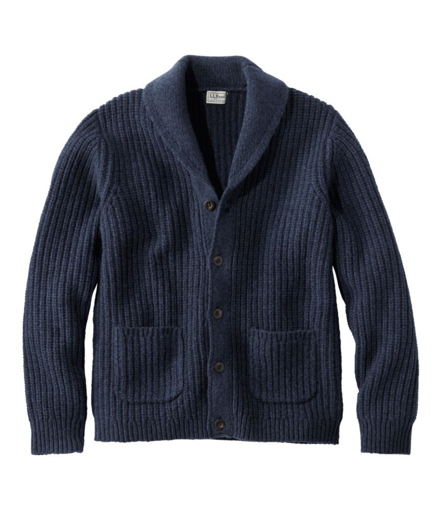 Men's L.L.Bean Classic Ragg Wool Sweater, Cardigan