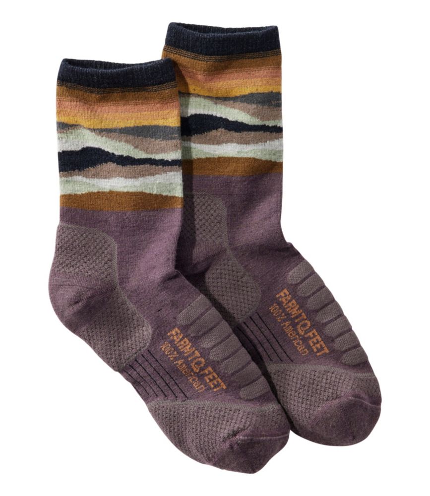 Adults' Farm to Feet Max Patch 3/4 Crew Sock, Light Targeted Cushion