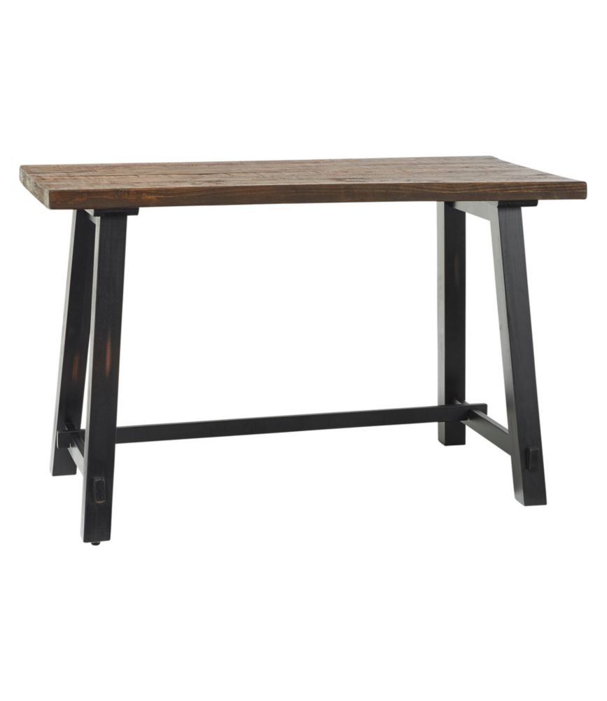 Rough Pine Solid Wood Desk, 48"W