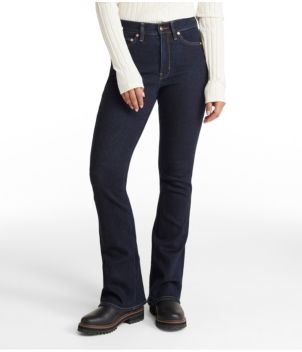 Women's Signature Stretch Jeans, High-Rise Flare