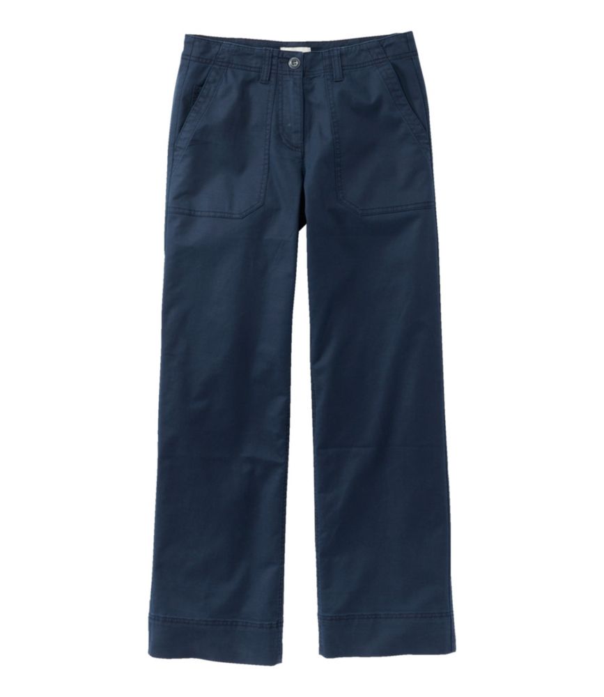 Women's Signature Utility Pants, Mid-Rise Wide-Leg Ankle-Length