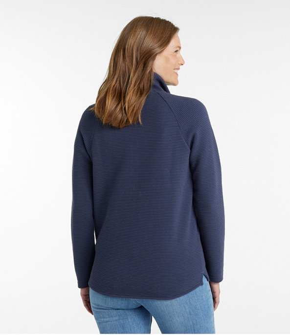 Lakewashed Double-Knit Full Zip , Sea Salt, large image number 2