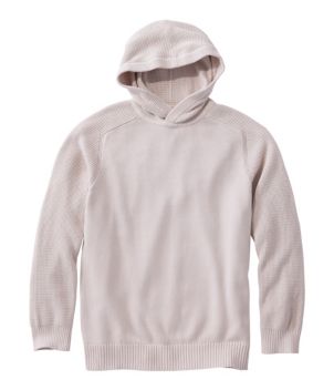 Men's Sunwashed Textured Cotton Sweater, Hoodie, New