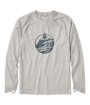 Men's Swift River Cooling Rash Guard, Graphic, New