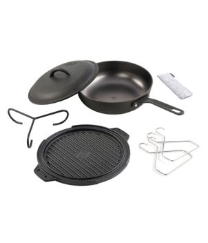 GSI Guidecast 10" Cast Iron Cookset, New
