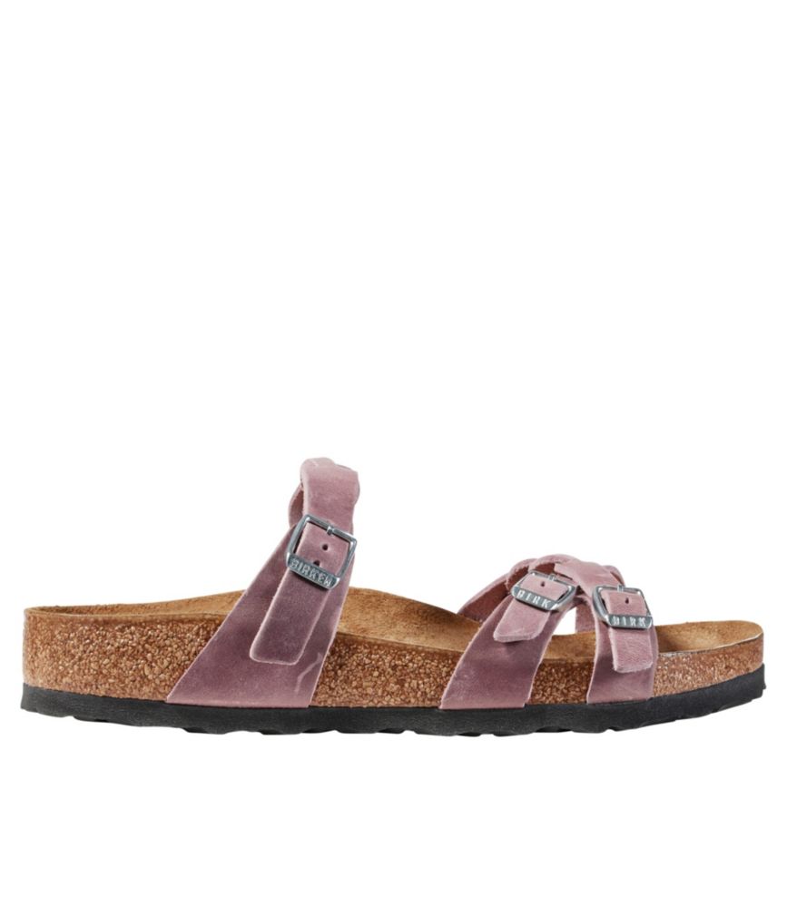 Women's Birkenstock Franca Braid Sandals, Oiled Leather